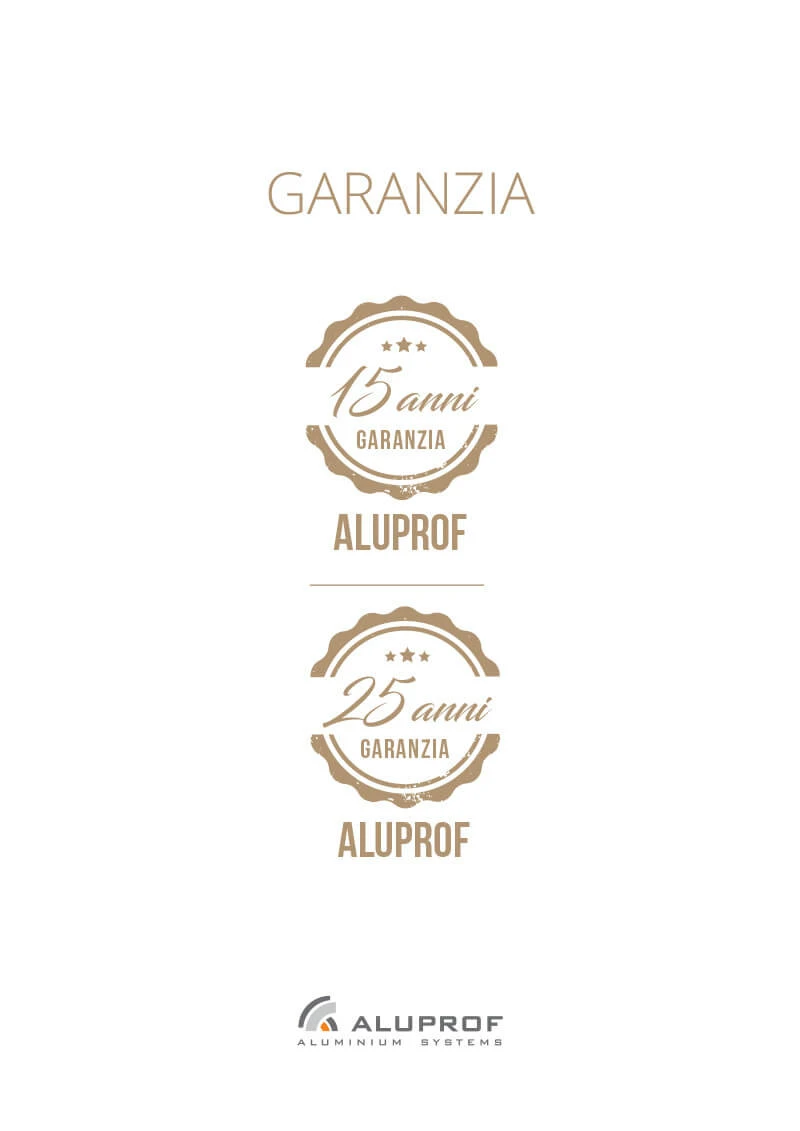 ALUPROF estende la durata della garanzia sui SUoi prodotti